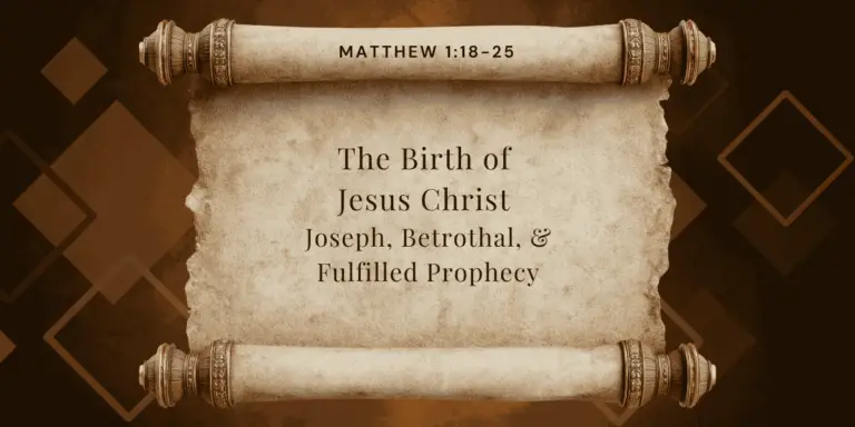 The Birth of Jesus Christ: Joseph, Betrothal & Fulfilled Prophecy
  